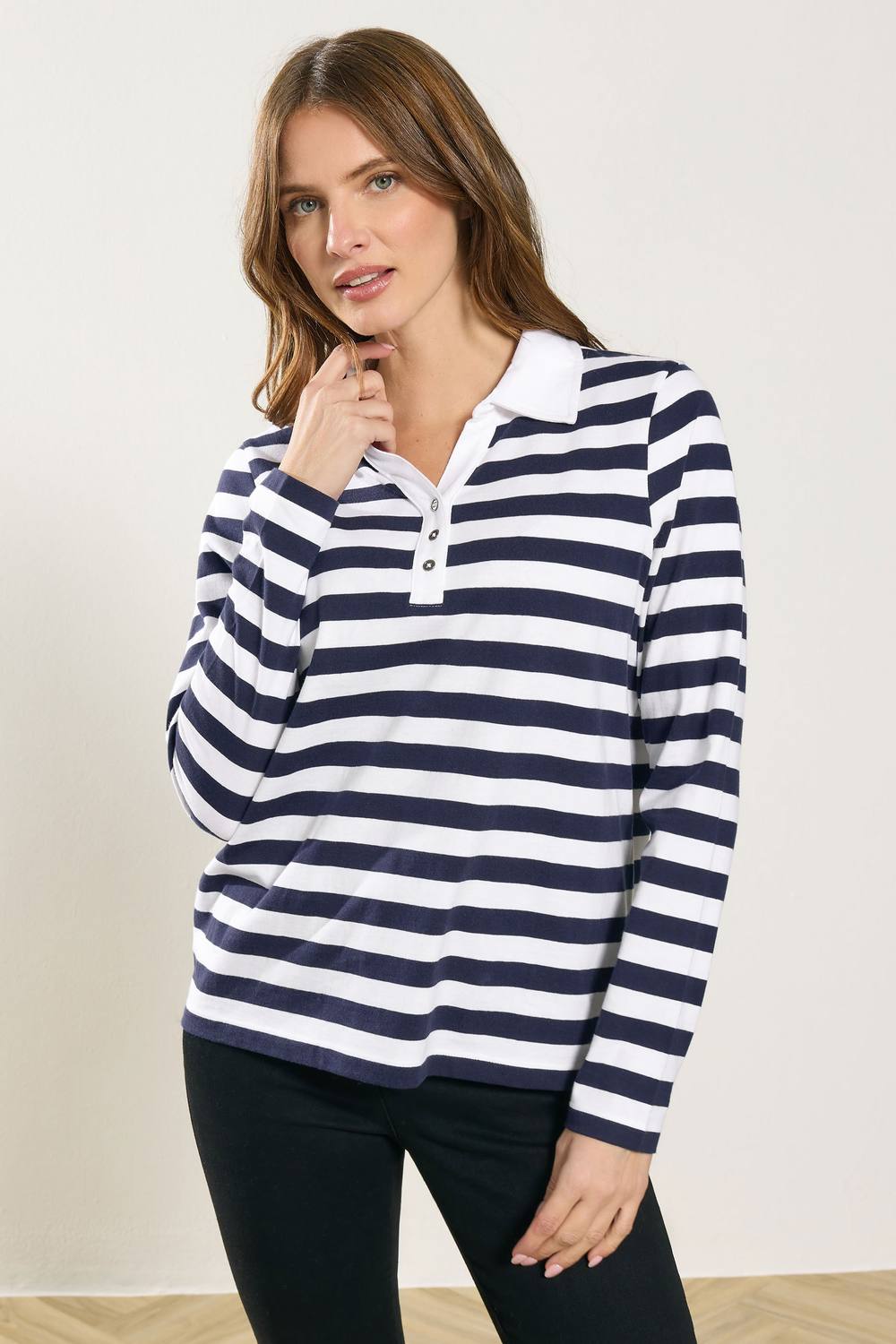 M&co Cotton Polo Shirt