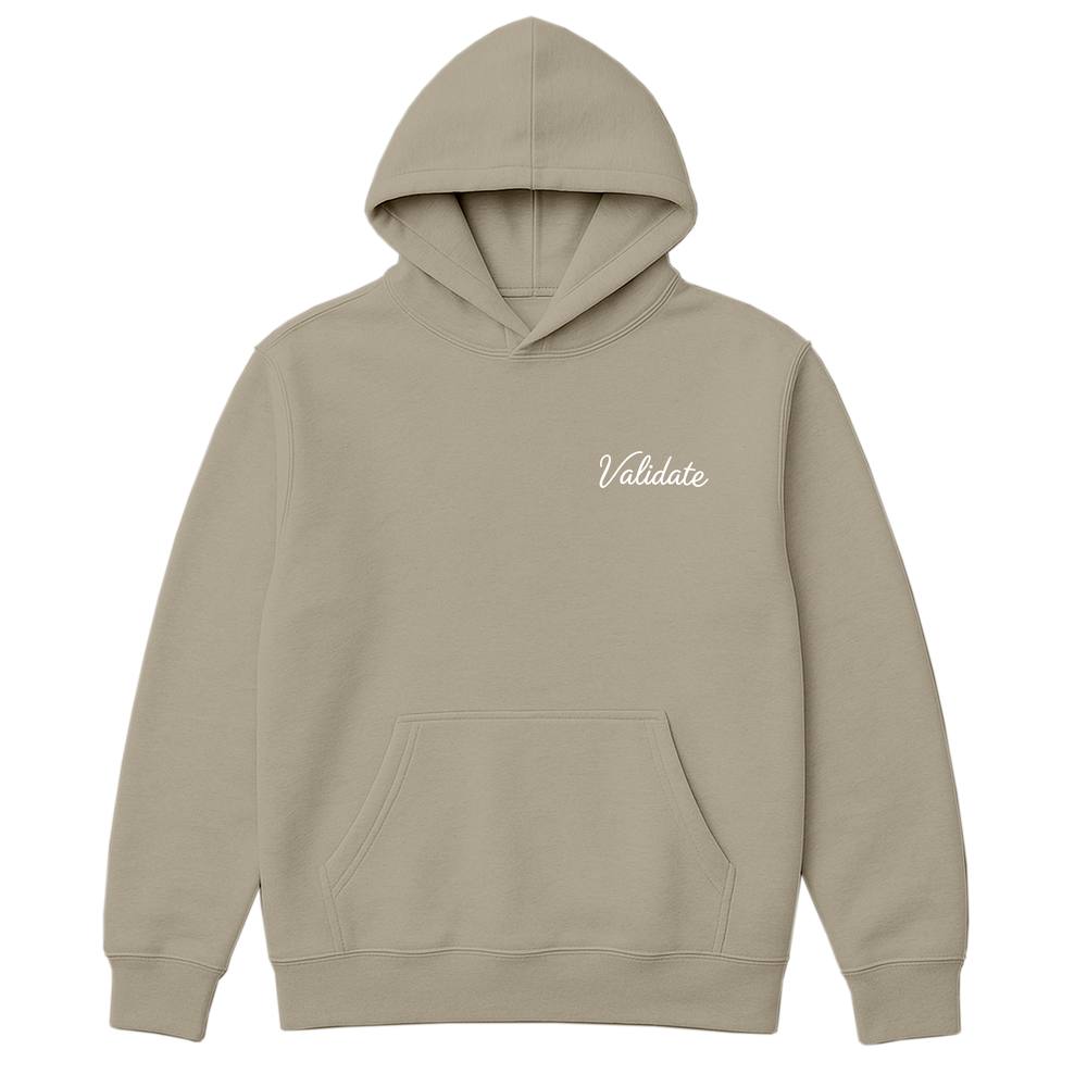 Validate Script Ldn Oversized Hoodie In Stone Validate Script Ldn Oversized Hoodie In Stone