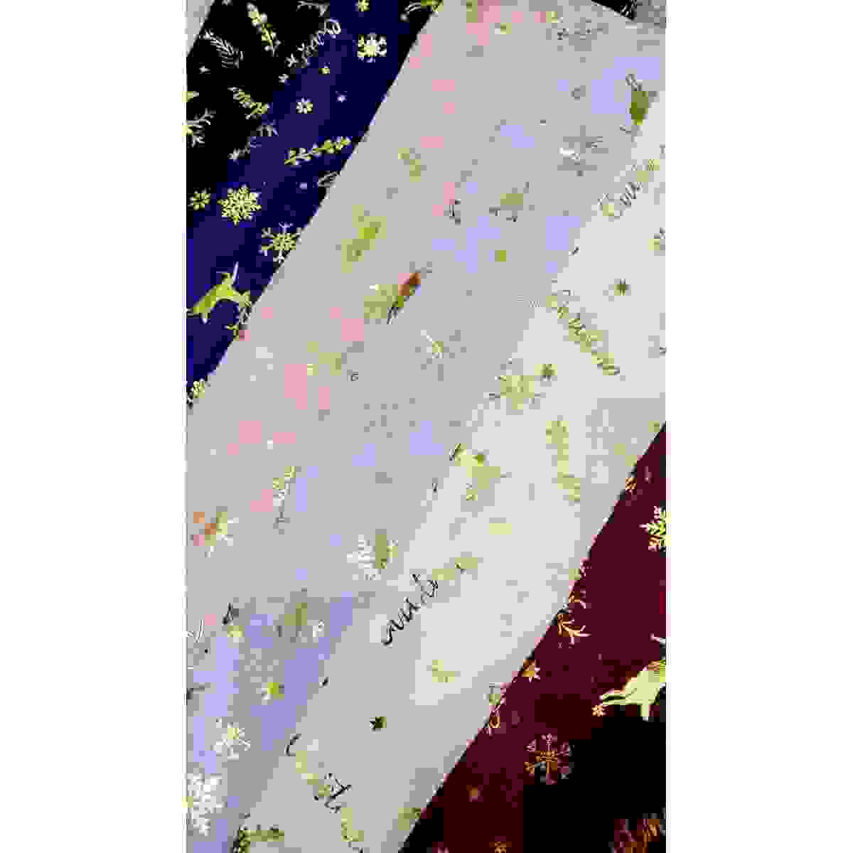 Christmas Shimmer Scarf Pack of