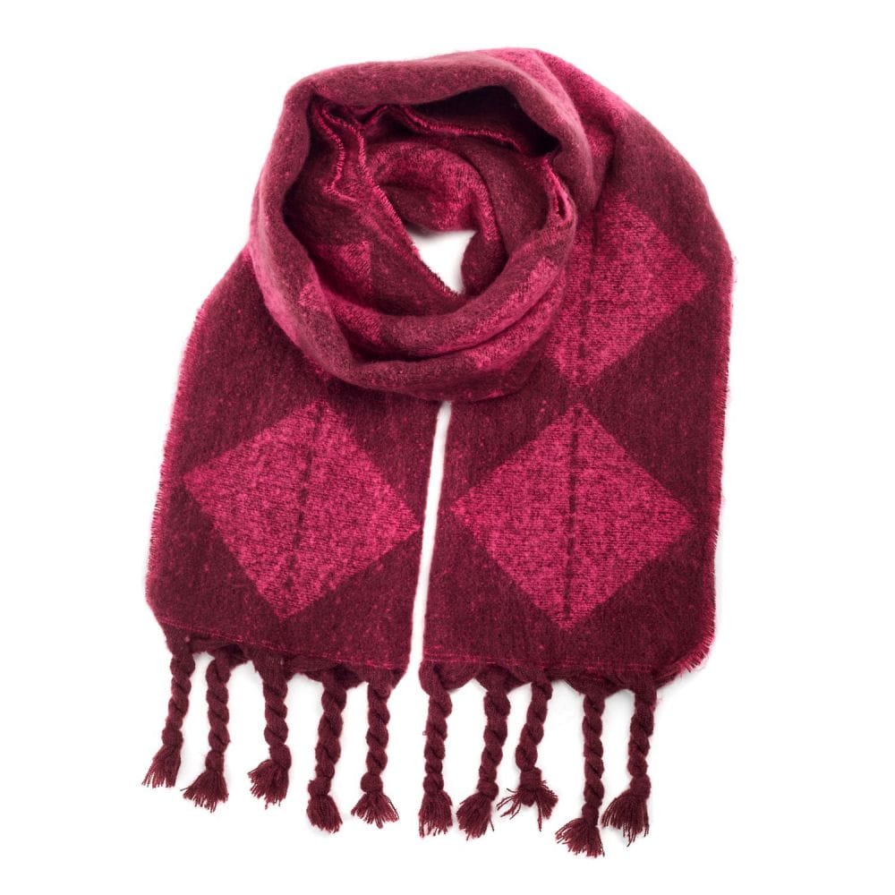Moda In Pelle Milana Scarf Pink Polyester
