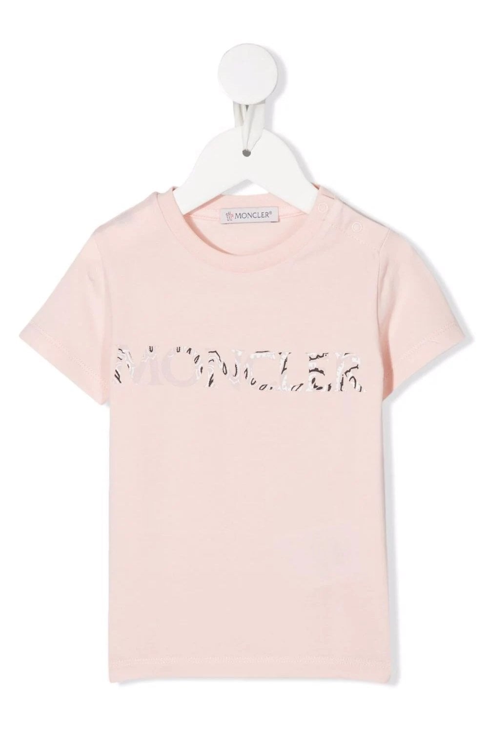 MONCLER ENFANT KIDS BRANDED T SHIRT Size: – M, colour: PINK MONCLER ENFANT KIDS BRANDED T SHIRT Size: – M, colour: PINK