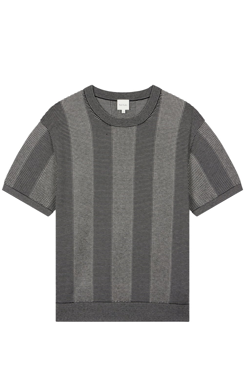 PAUL SMITH KNITTED STRIPE T SHIRT Size: X, colour: BROWN PAUL SMITH KNITTED STRIPE T SHIRT Size: X, colour: BROWN