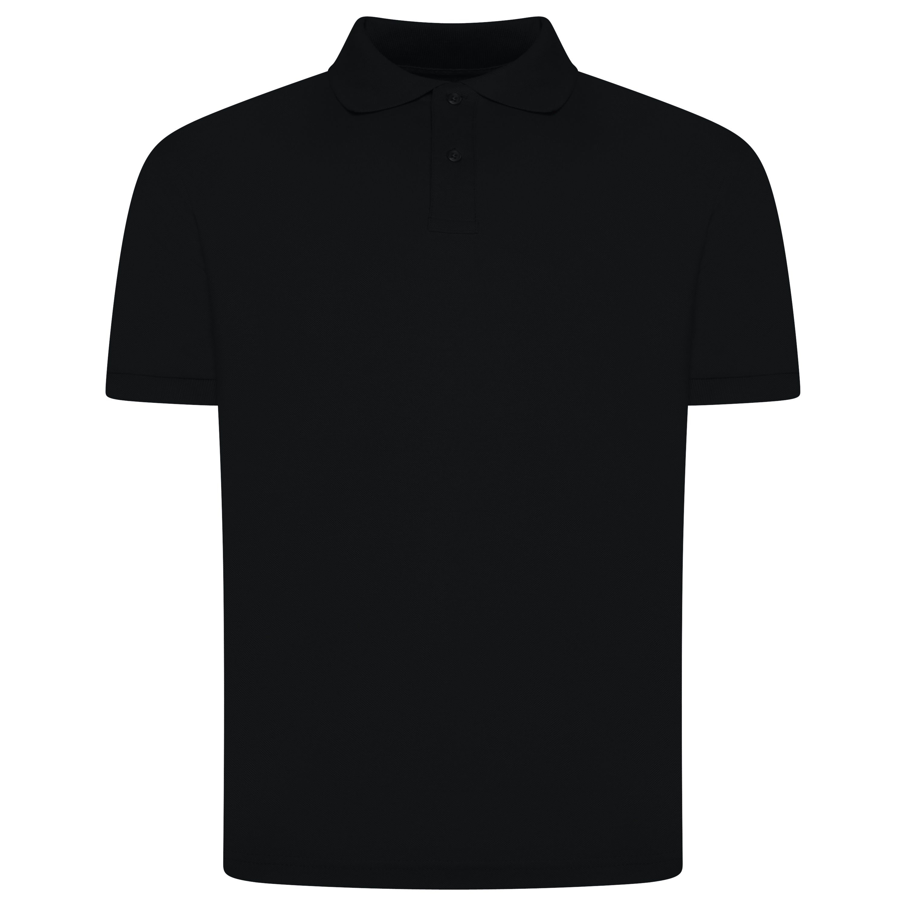 Enfari Short Sleeve Pique Polo Shirt – Black Enfari Short Sleeve Pique Polo Shirt – Black