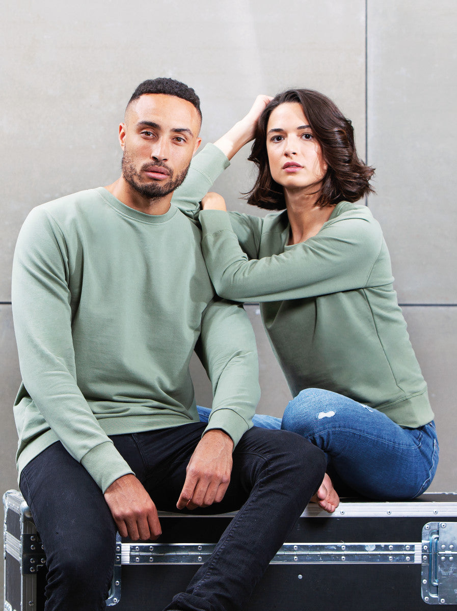 Mantis Organic Cotton & Recycled Plastic Unisex Sweatshirt – Navy