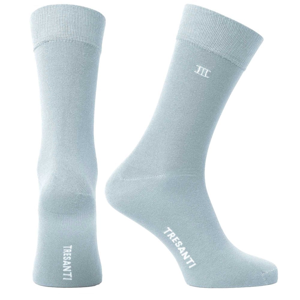 Tresanti Plain Light Blue Bamboo Men's Socks Size -, – Sock Size: – , Tresanti Plain Light Blue Bamboo Men's Socks Size -, – Sock Size: – ,