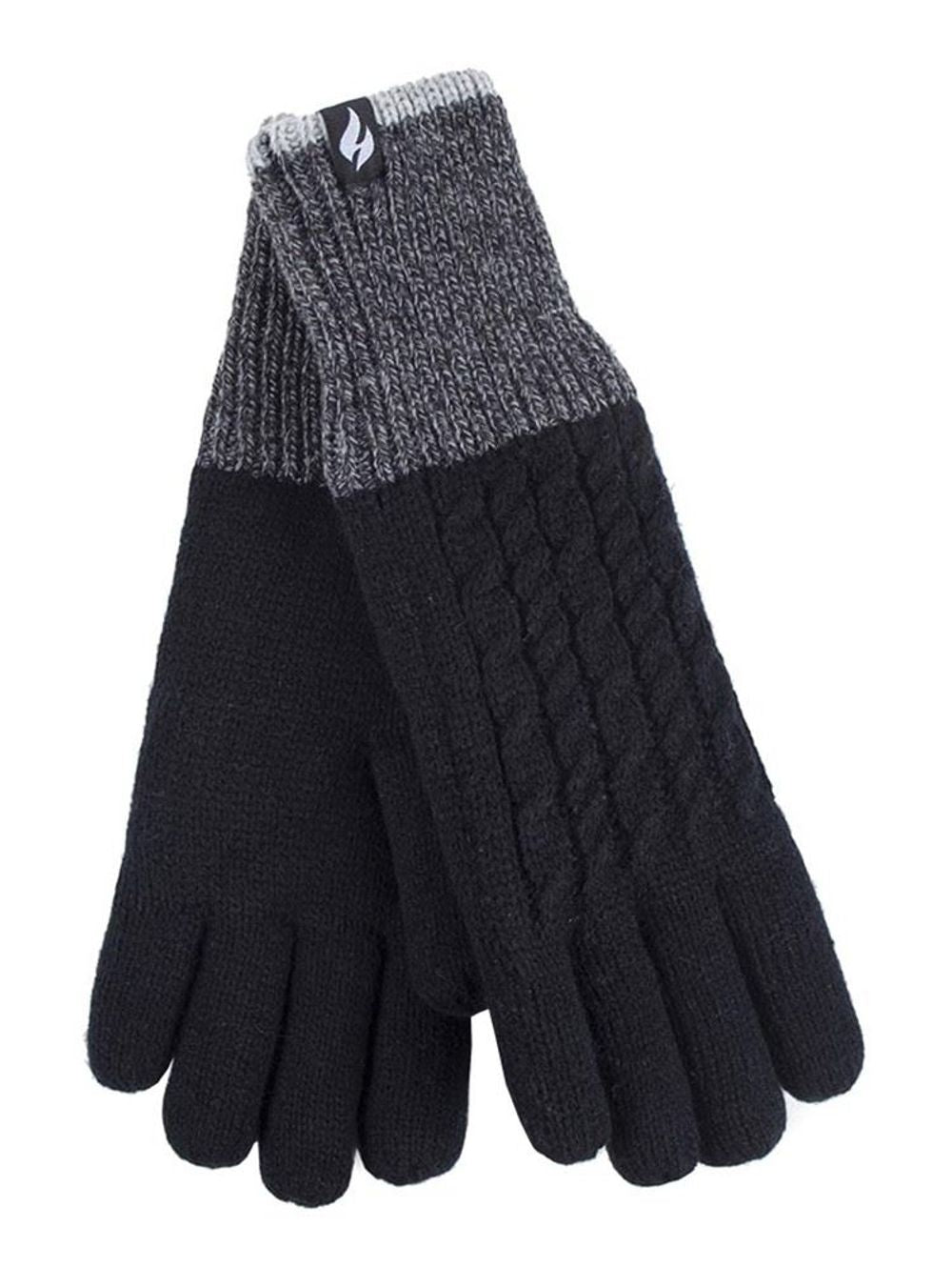 Heat Holders – Ladies Kisdon Gloves – S-M Black