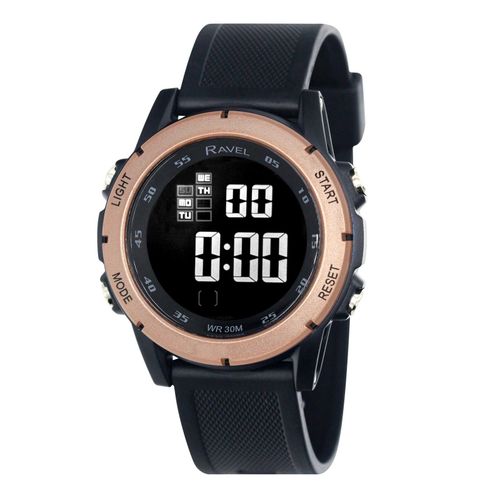 Ravel Mens ATM Digital Sports BlackBronze Watch RDG.. Ravel Mens ATM Digital Sports BlackBronze Watch RDG..