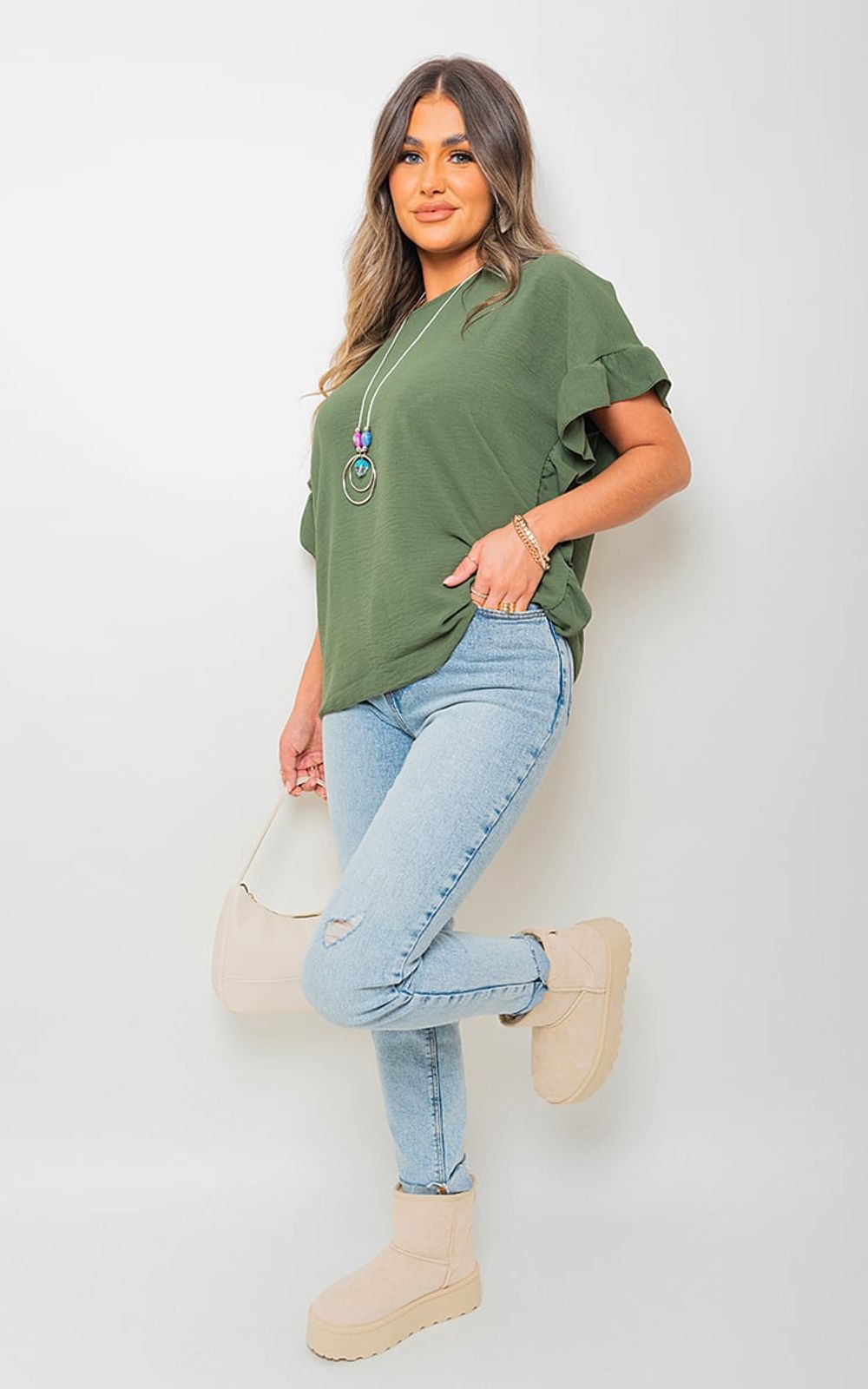 Diana V-Neck Button-Down Cardigan: Timeless Charm, Cozy Comfort, Versatile Style for Any Occasion – ML Beige