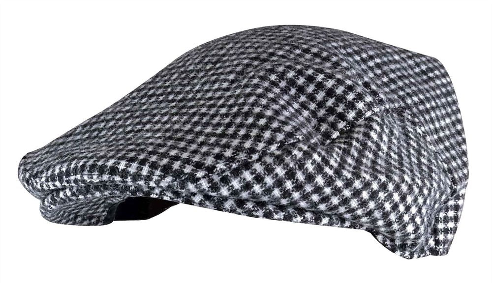 Mens Traditional Flat Cap: Stylish Quilted Lining, Folds for Easy Storage, Available in and – ML Checked Mens Traditional Flat Cap: Stylish Quilted Lining, Folds for Easy Storage, Available in and – ML Checked