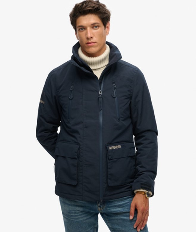 Superdry & Co Men’s Ultimate Windbreaker Jacket Navy Eclipse Navy – Size: Xxl