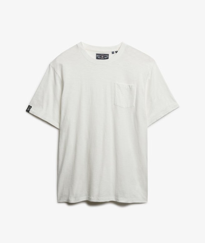 Superdry & Co Men’s The Merchant Store- Pocket shirt White Off White – Size: