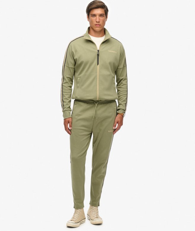 Superdry & Co Men’s Tech Cult Joggers Green Oil Green – Size: Xxl