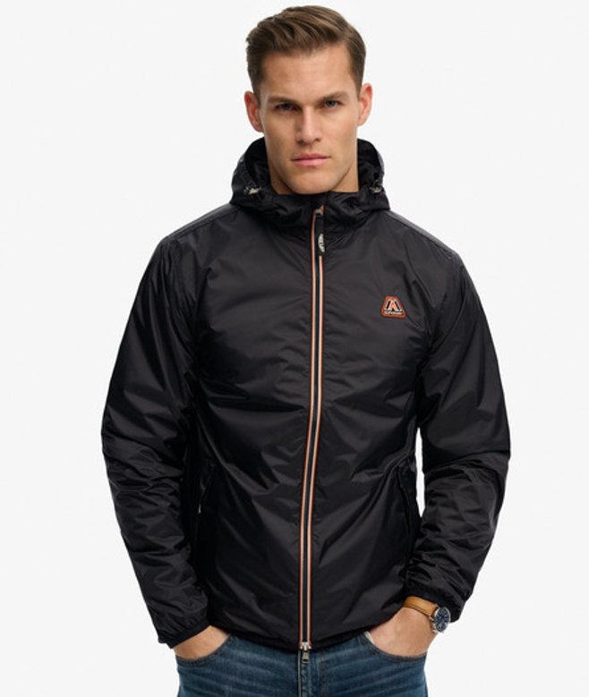 Superdry & Co Men’s Essential Windbreaker Jacket Black – Size: