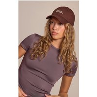Chocolate Slogan Baseball Cap