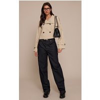 Tall Dark Indigo High Waist Boyfriend Jeans
