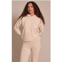 Tall Stone Oversized Knitted Hoodie