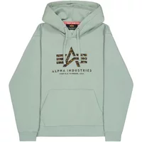 Hooded sweatshirt Alpha Industries Basic Big Logo Effect Print Hooded sweatshirt Alpha Industries Basic Big Logo Effect Print