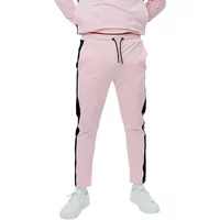 Two-tone cotton blend joggers Chabrand Two-tone cotton blend joggers Chabrand