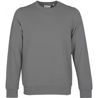 Sweatshirt Crewneck Colorful Standard Classic Organic storm grey