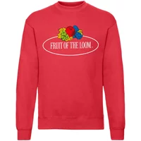 Sweatshirt Fruit of the Loom Vintage Large Logo Print