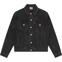 Denim jacket Icecream Trucker Spray Paint Dog Denim jacket Icecream Trucker Spray Paint Dog
