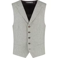 Suit vest Michael Kors Pied De Poule Linen
