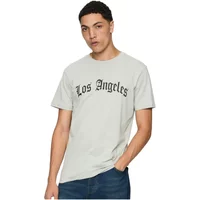 shirt Mister Tee Los Angeles Wording