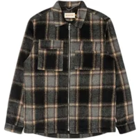 Check overshirt with lining and button closure Revolution Check overshirt with lining and button closure Revolution