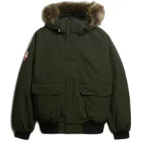 Down jacket Superdry Bomber à fourrure synthétique Everest