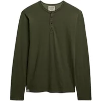 Long-sleeve shirt with a henley collar Superdry Jersey Long-sleeve shirt with a henley collar Superdry Jersey