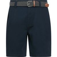 Shorts Mulligan Cotton Twill Chino Shorts with Woven Belt in Sky Captain Navy – Kensington Eastside