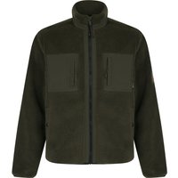 Coats Jackets Calllias Teddy Borg Fleece Funnel Neck Jacket Top in Deep Depths Coats Jackets Calllias Teddy Borg Fleece Funnel Neck Jacket Top in Deep Depths