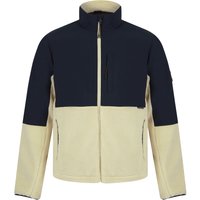 Coats Jackets Dancho Teddy Borg Fleece Funnel Neck Jacket Top in Natural