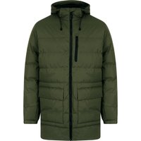 Coats Jackets Taffy Micro-Fleece Lined Quilted Puffer Jacket with Hood in Khaki Coats Jackets Taffy Micro-Fleece Lined Quilted Puffer Jacket with Hood in Khaki