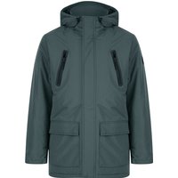 Coats Jackets Damani Padded Parka Jacket with Hood in Grey Coats Jackets Damani Padded Parka Jacket with Hood in Grey