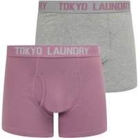 Mens Underwear Sanak Pack Boxer Shorts Set in Light Grey Marl Grapeade Mens Underwear Sanak Pack Boxer Shorts Set in Light Grey Marl Grapeade