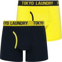Mens Underwear Mous Pack Boxer Shorts Set in Blazing Yellow Sky Captain Navy Mens Underwear Mous Pack Boxer Shorts Set in Blazing Yellow Sky Captain Navy