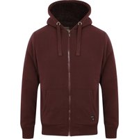 Hoodies Sweatshirts Omega Zip Through Hoodie With Borg Lining In Wine – Dissident Hoodies Sweatshirts Omega Zip Through Hoodie With Borg Lining In Wine – Dissident