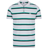 Polo Shirts Lant Yarn Dyed Striped Cotton Pique Polo Shirt in Bright White – Le Shark Polo Shirts Lant Yarn Dyed Striped Cotton Pique Polo Shirt in Bright White – Le Shark