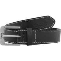 Belt Jonason Faux Leather Belt with Contrast Stitching In Black L
