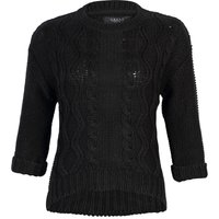Jumpers Amara Reya Buttercup cable knit jumper in Anthracite Jumpers Amara Reya Buttercup cable knit jumper in Anthracite