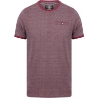 Shirts Murdoch Jacquard Cotton Shirt With Mock Pocket In Baroque Rose – Kensington Eastside
