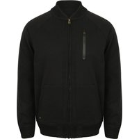 Coats Jackets Naple Pines Jersey Bomber Jacket in Black