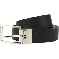 Belt Rosso in Reversible Faux Leather Belt In Black Brown SM