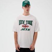 New York Jets NFL International Series Games White Oversized Shirt New Era Cap adult unisex New York Jets NFL International Series Games White Oversized Shirt New Era Cap adult unisex