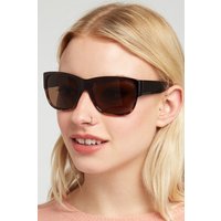 Yasfa Brown Large Frame Sunglasses