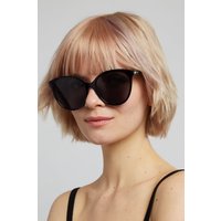 Louche Lilly Round Cat Eye Sunglasses
