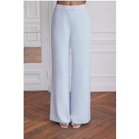 Lavish Alice ELODIE Wide Leg Trousers In Powder Blue L Lavish Alice ELODIE Wide Leg Trousers In Powder Blue L