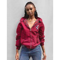 Classic Harrington Jacket in Burgundy
