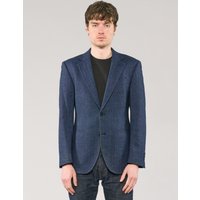 ST Navy Herringbone Wool Blazer ST Navy Herringbone Wool Blazer
